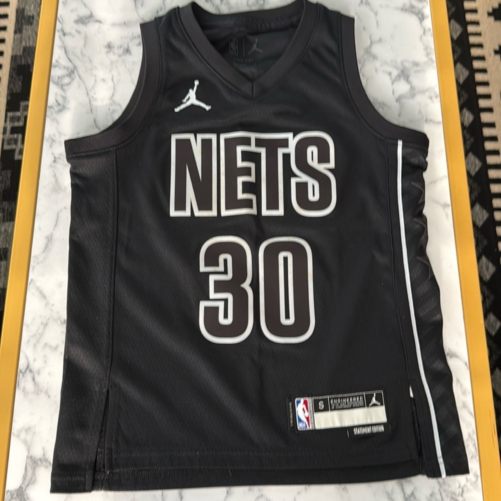 NBA Nets Jersey Curry